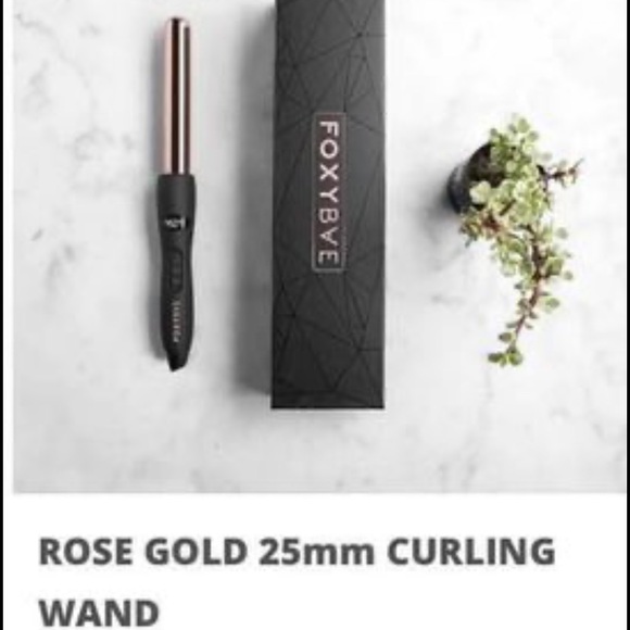 Curling wand